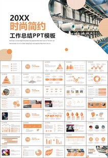 纺织行业总结计划工作汇报PPT