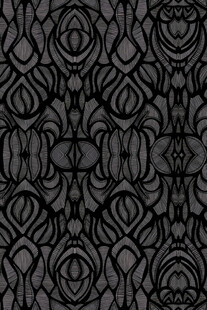 黑色花纹图案背景纹理