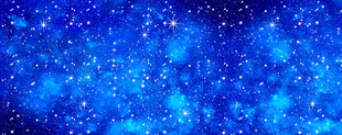 梦幻蓝色星空背景