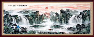 客厅山水画
