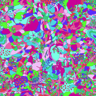 多彩抽象大牌几何