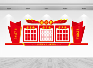 企业团队荣誉榜