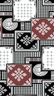 几何图案拼贴装饰素材