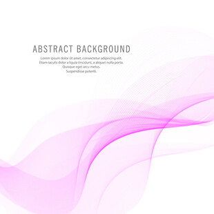 粉色动感抽象波浪背景图