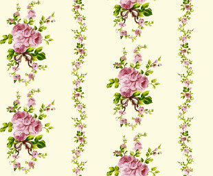 花卉图案无缝背景纹理