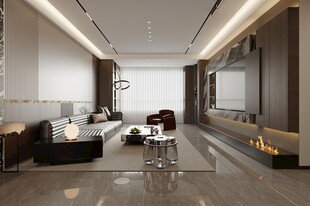 新中式场景图片