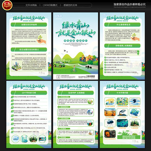 全国生态日展板