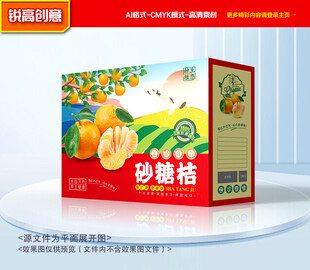 砂糖桔包装 桔子礼盒