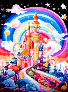 梦幻童话城堡奇幻景观