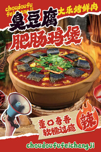 臭豆腐肥肠锅煲