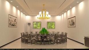 中式包间 餐厅 饭店