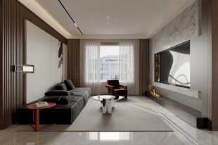 家具直播卖场背景画面