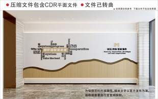 现代企业文化墙