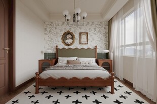 卧室室内场景效果图