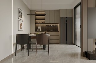 家装餐厅效果图