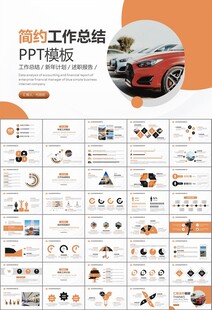 汽车销售4S店汽车行业PPT