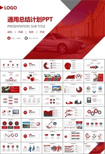 汽车销售4S店汽车行业PPT