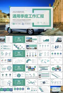 汽车销售4S店汽车行业PPT