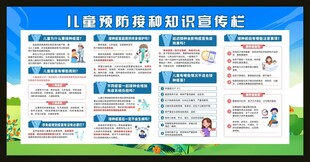 儿童预防接种知识宣传栏