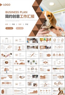 宠物行业医院美容宠物店ppt