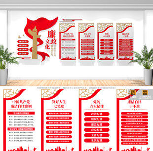 党风廉政建设廉洁文化墙