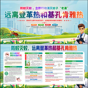 预防登革热展板