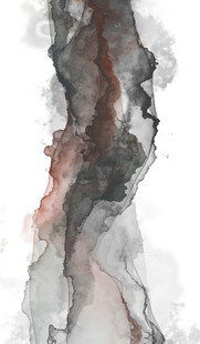 水墨抽象纹理艺术画面