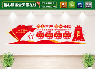 安全生产警钟长鸣文化墙