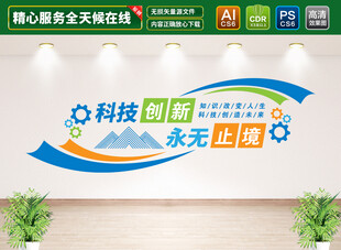 科技创新文化墙