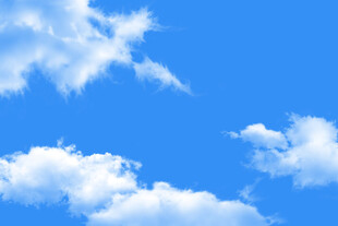 蓝天白云