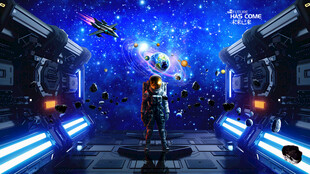星空立体画