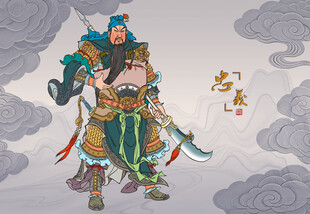 关羽画像关公画像