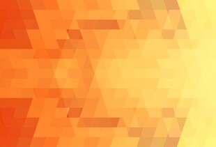 橙色几何拼接抽象背景图