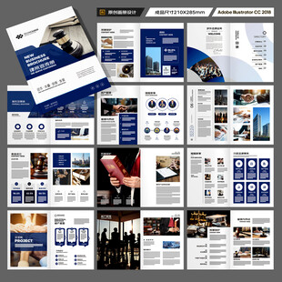 律师事务所画册版式设计