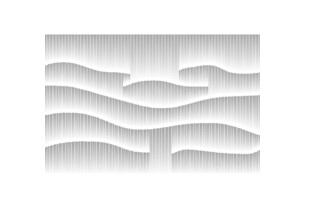 立体波浪纹理装饰图案