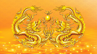 双金龙戏珠