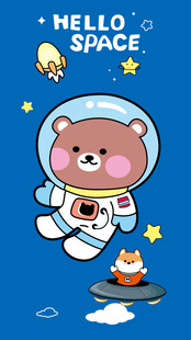 太空小熊与猫咪的奇幻之旅