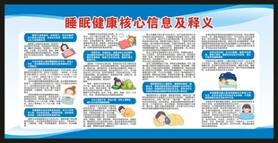 世界睡眠日宣传栏