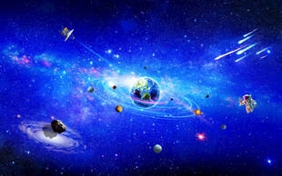 蓝色星空