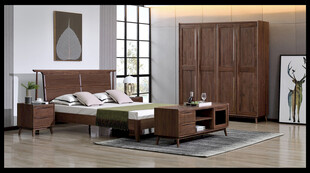 现代简约风格卧室家具组合