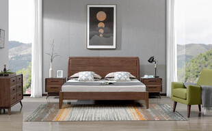 现代简约风格卧室家具展示