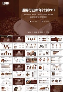 咖啡厅美食餐甜点咖啡文化PPT