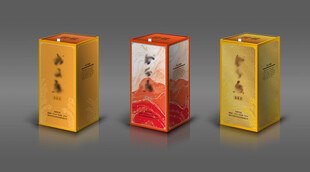 酒盒包装效果