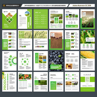 农产品宣传册
