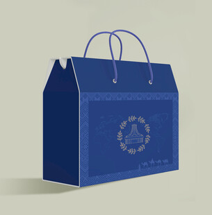 礼盒展开图和包装效果图