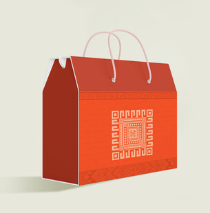 礼盒展开图和包装效果图