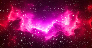 紫红色星空背景