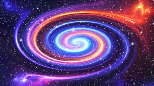 绚丽宇宙漩涡星系