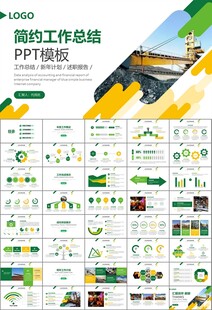 采矿业工作总结新年计划PPT