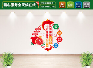 民族团结文化墙